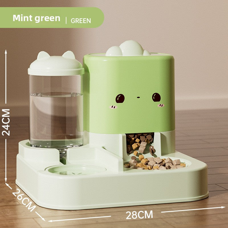 Automatic Pet Food and Water Feeder Bowl